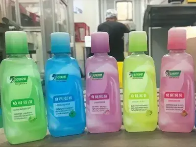Mouthwash Bottle Neck Banding