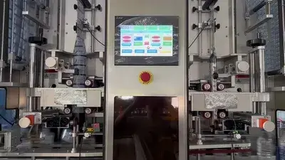 Shrink Sleeve Applicator & Shrink Tunnel for Water Bottle Labeling