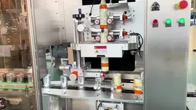 Aluminum Can Shrink Sleeve Labeling Machine