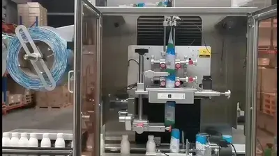 Milk Bottle Shrink Sleeve Labeling Machine