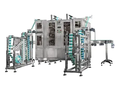 Dual-Head Vertical Sleeve Labeler