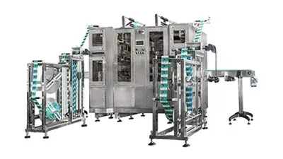 Dual-Head Vertical Sleeve Labeler